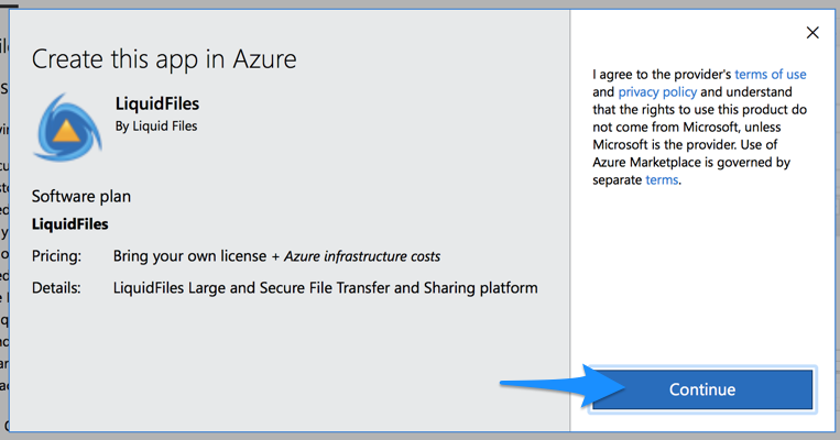 Azure Marketplace get it now